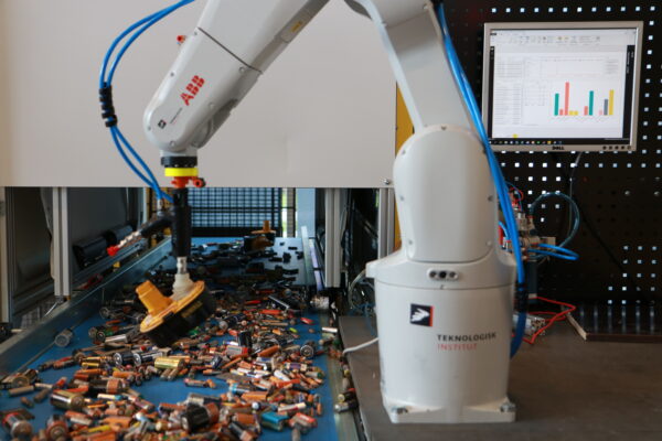 Robottiseret affaldssortering. Ill: Teknologisk Institut